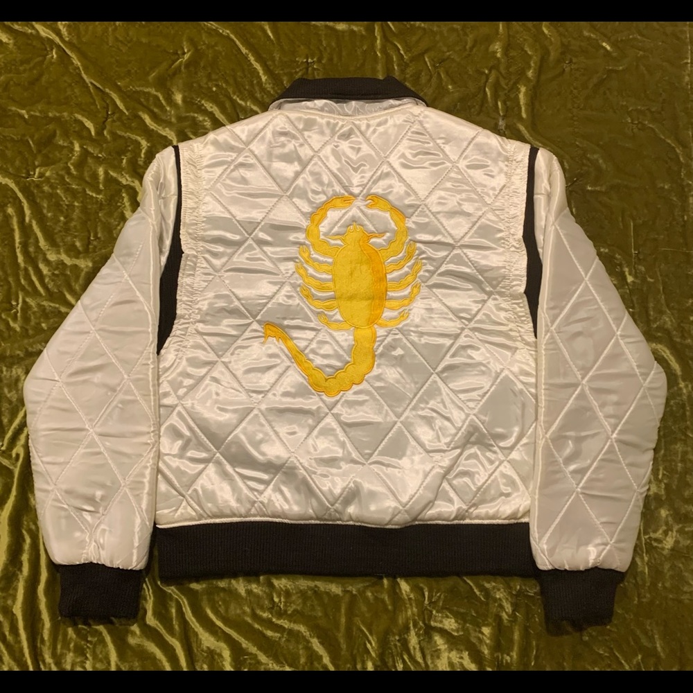 Large Brand New Jacket Drive Scorpion White FB